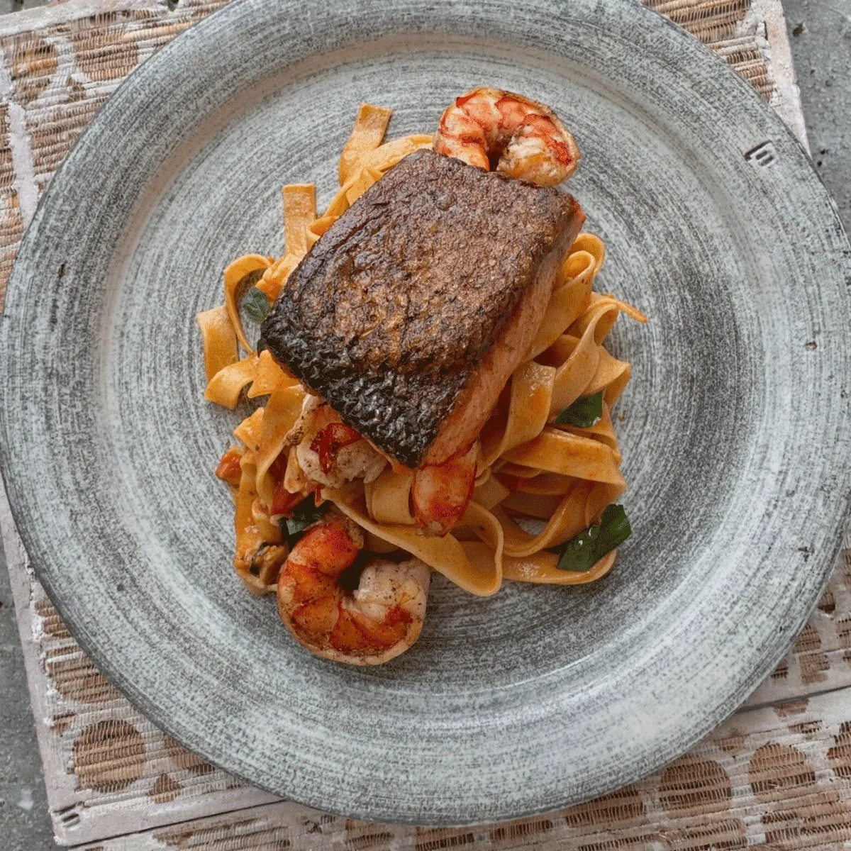 Seafood Tagliatelle